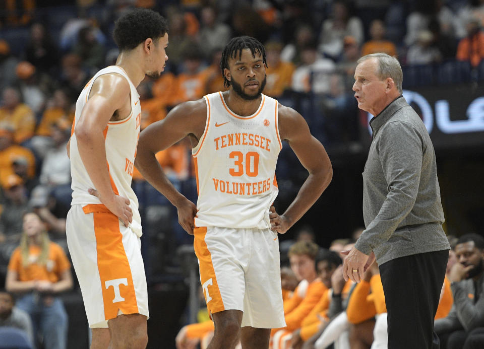 Tennessee coach Rick Barnes