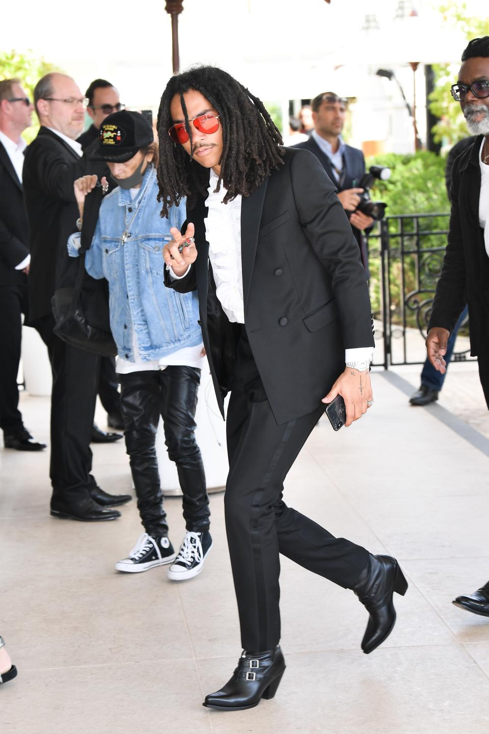 <h1 class="title">Celebrity Sightings At The 72nd Annual Cannes Film Festival - Day 1</h1><cite class="credit">Jacopo Raule</cite>