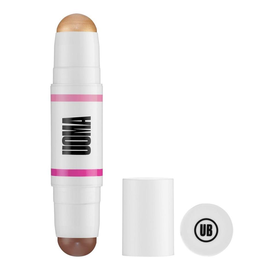 Get <a href="https://uomabeauty.com/products/double-take?variant=27728980443235" target="_blank" rel="noopener noreferrer">the Uoma Beauty double-take contour stick for $15﻿</a>