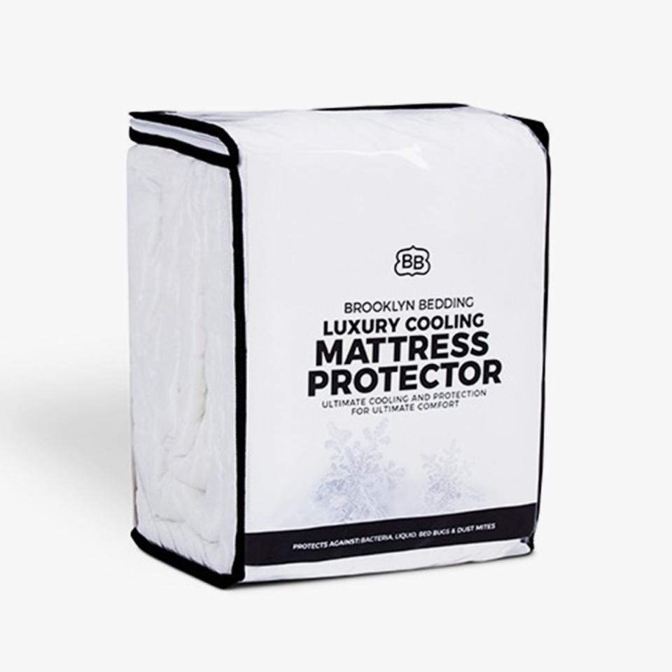 12) Brooklyn Bedding Luxury Cooling Mattress Protector