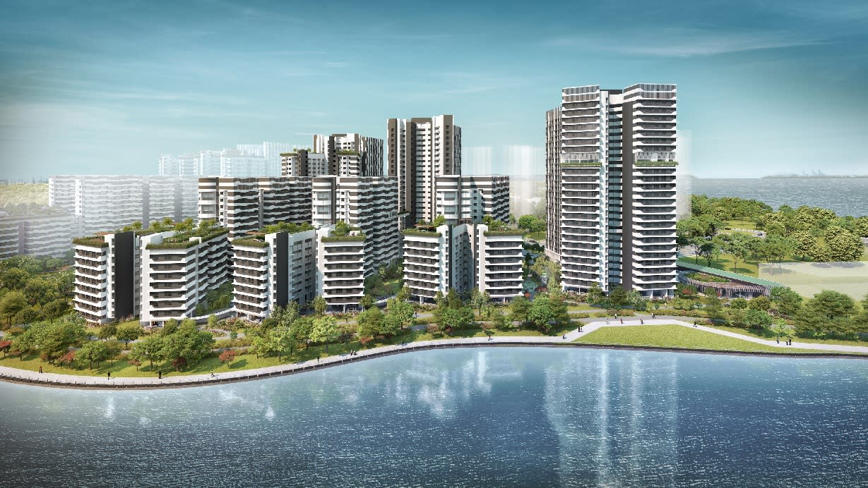 Punggol Point Cove. (ILLUSTRATION: Housing and Development Board)