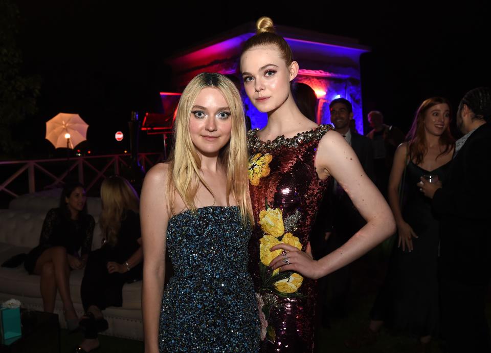 Dakota y Elle Fanning