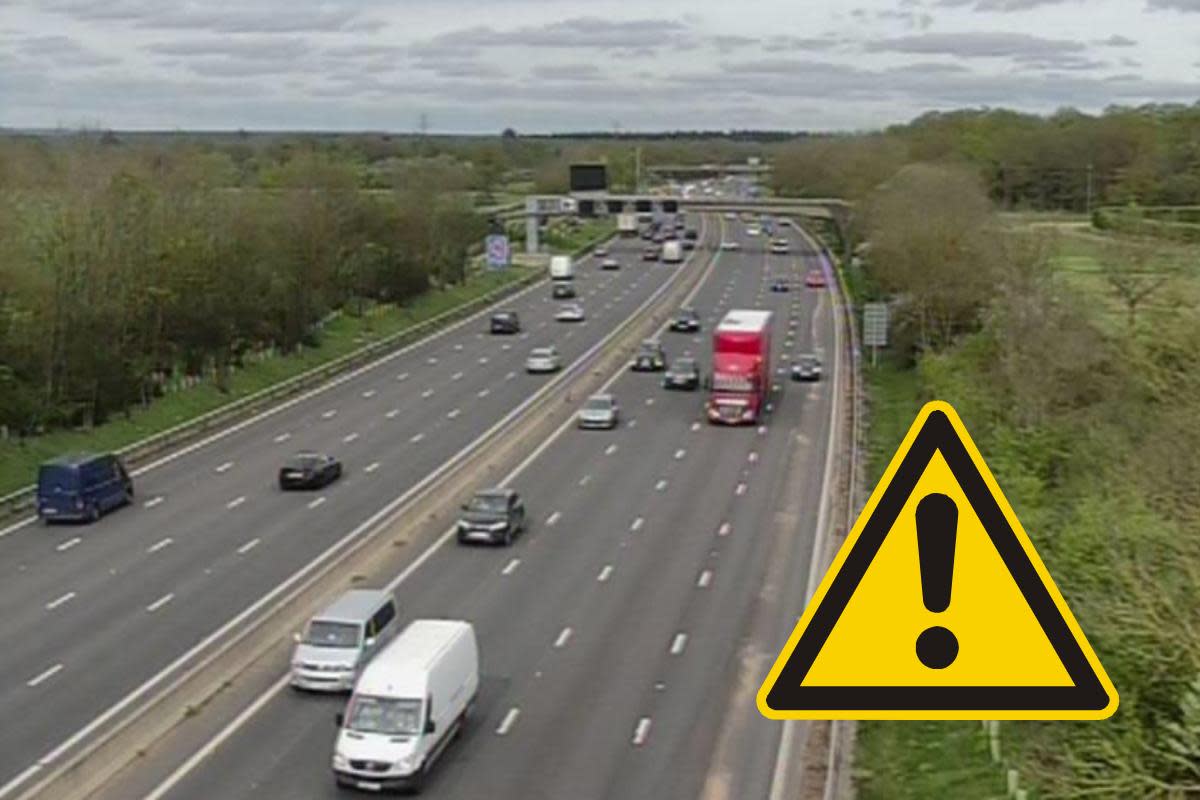 'No chance of sleep and risk to mental health': Resident's OUTRAGE over M4 closures <i>(Image: Traffic England)</i>