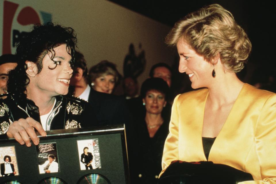 Princess Diana and Michael Jackson