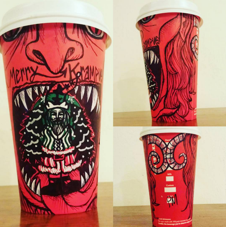 Merry Krampus Cup