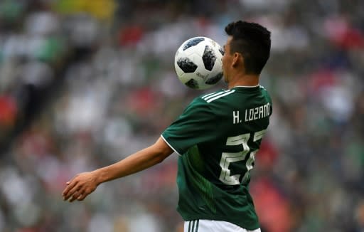 Mexico's Hirving Lozano has been compared to Uruguay's Luis Suarez