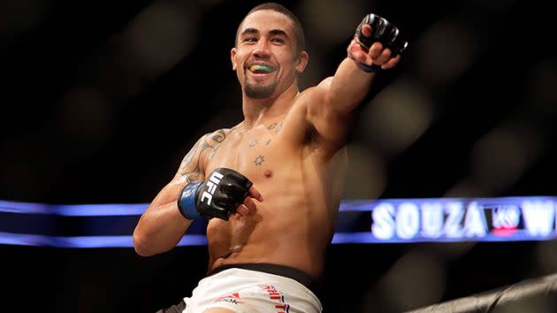 Whittaker celebrates. Image: Getty