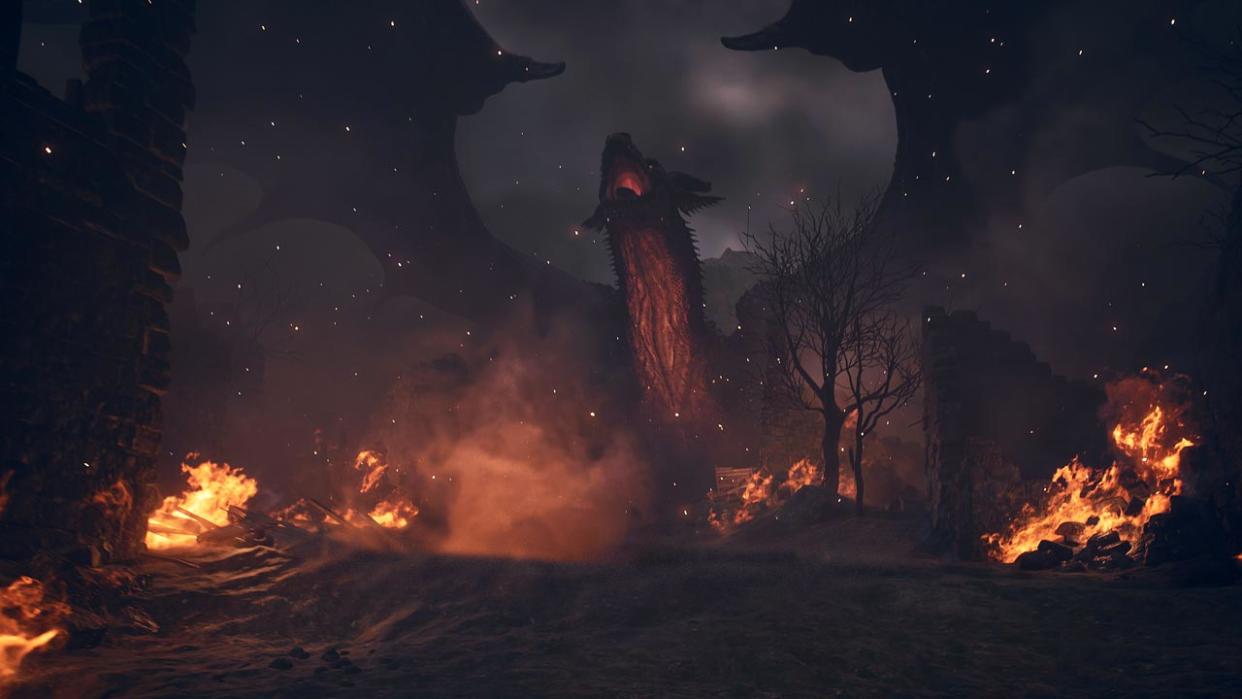  Promotional screenshot of Dragon's Dogma 2. 