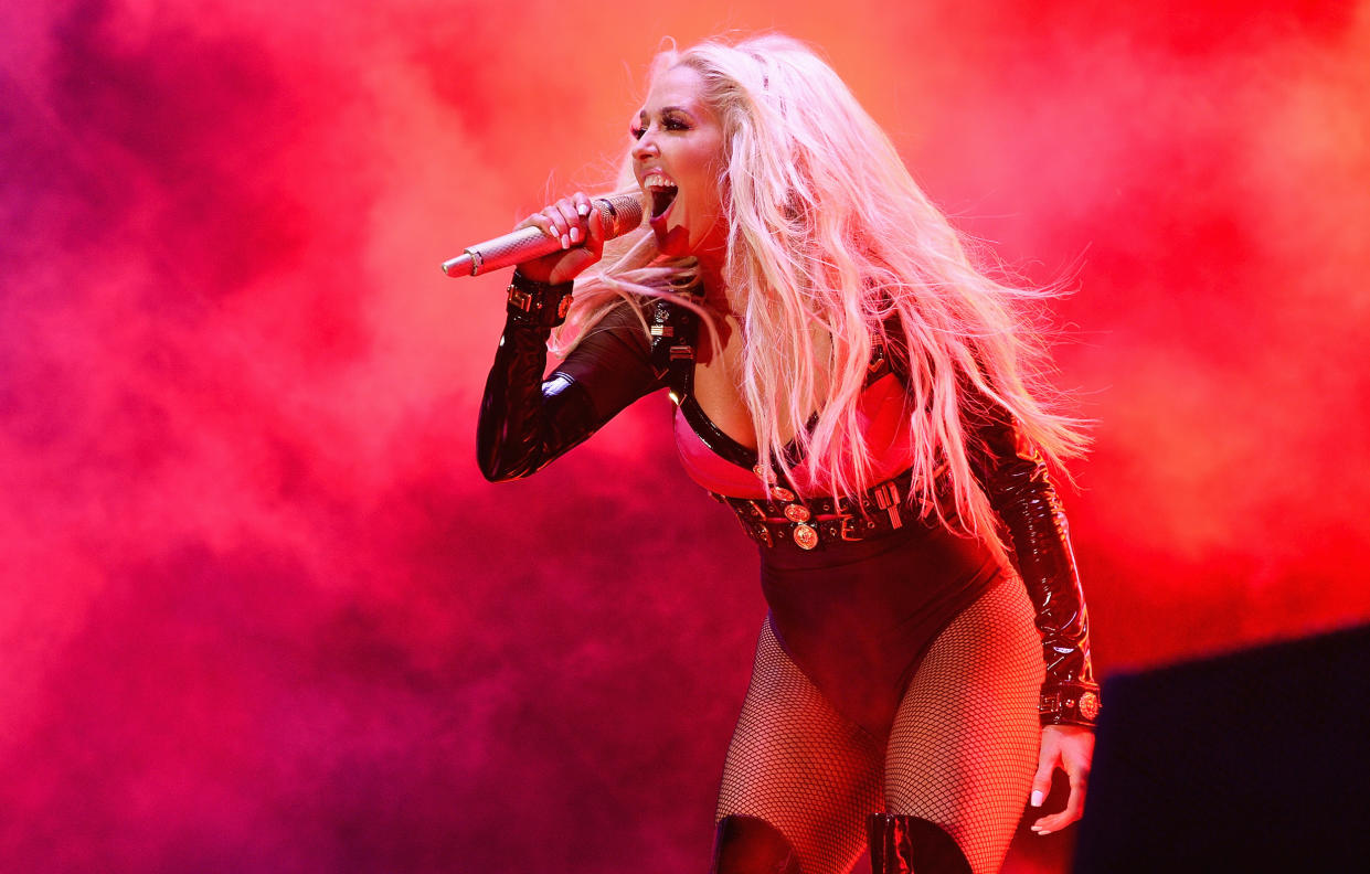 Erika Jayne performs (Tara Ziemba / Getty Images)