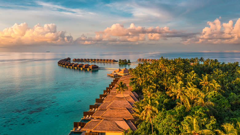 Luxury hotel in the Maldives