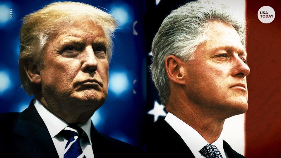 A look at Bill Clinton's impeachment trial in 1998 vs. Donald Trump's in 2020
