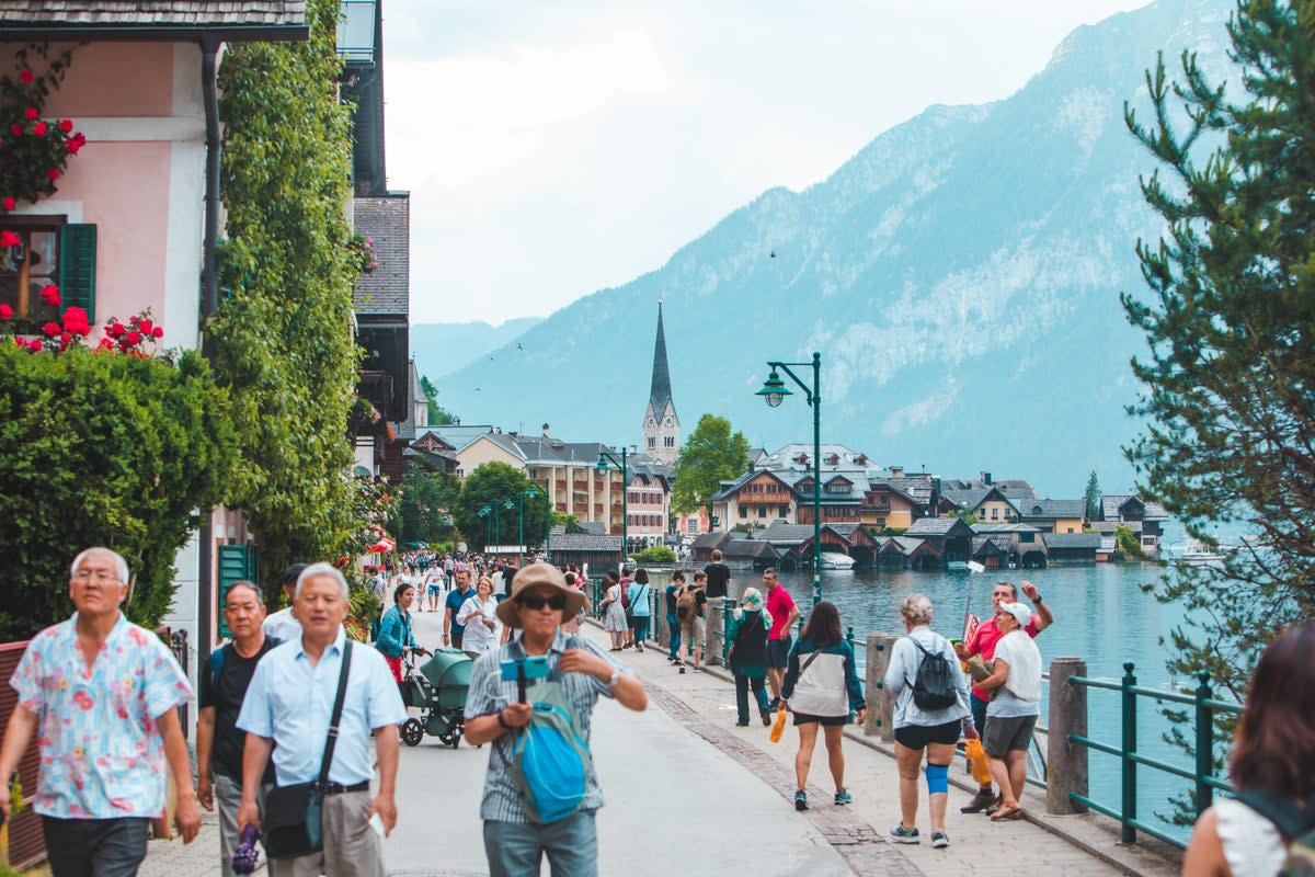 Hallstatt’s mayor intended to reduce tourist footfall by a third in 2020 (Getty Images)