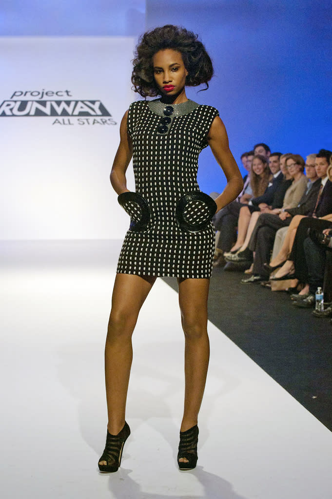 Mondo Guerra's design for the final challenge of Project Runway All Stars