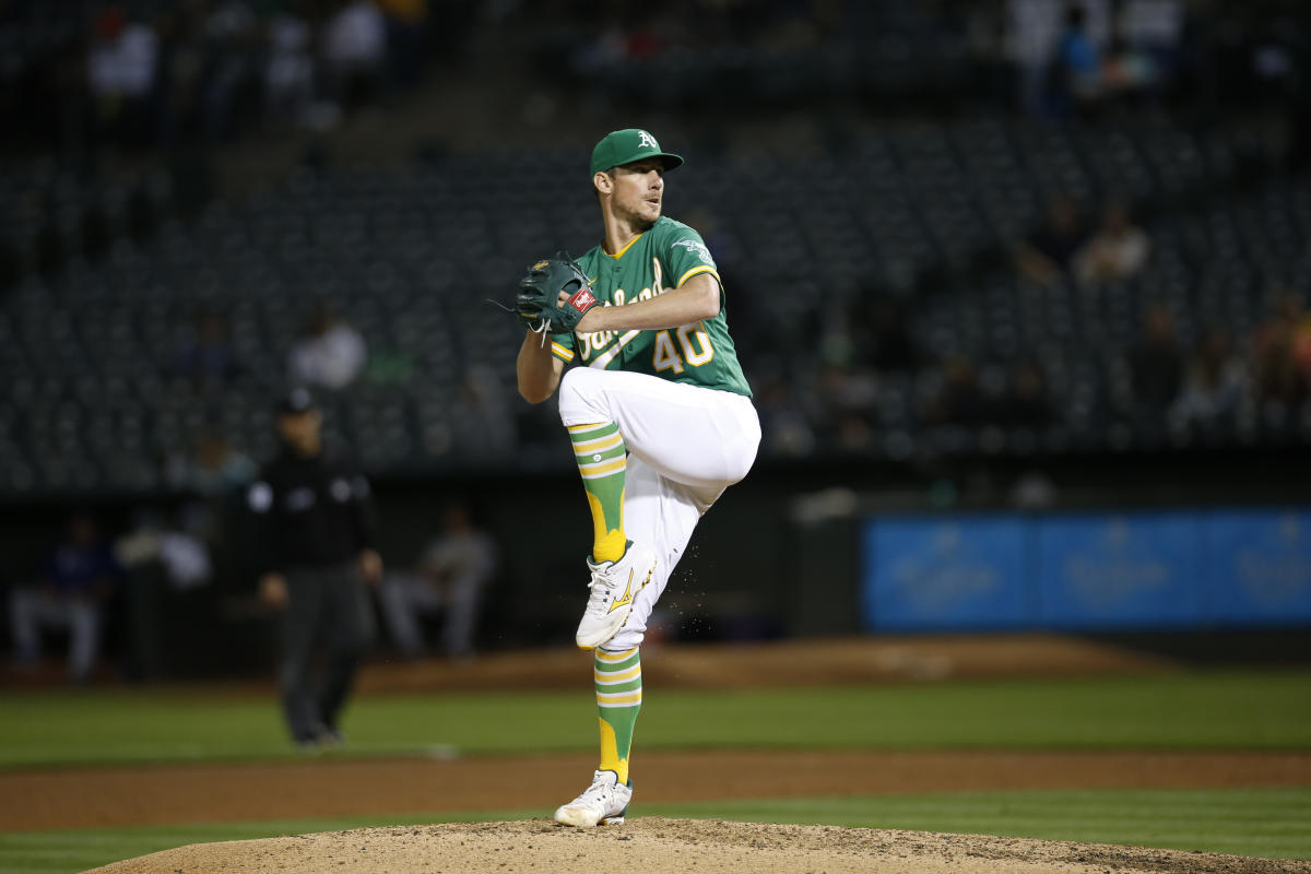 Athletics ace Chris Bassitt undergoes successful facial surgery after  getting hit with line drive 