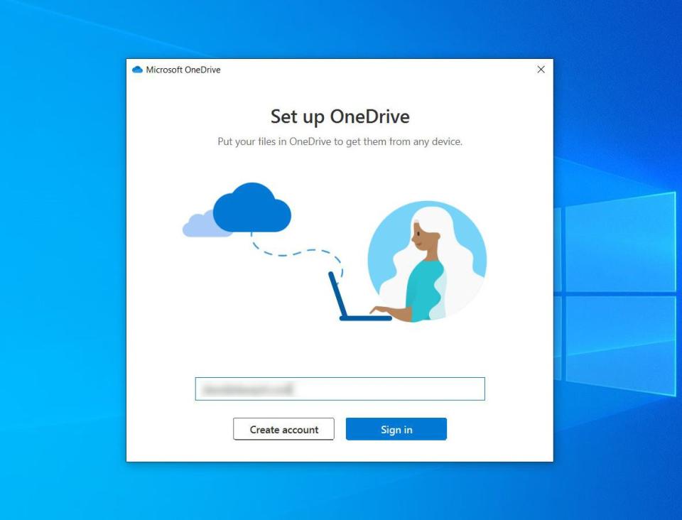 How to add OneDrive to File Explorer 1