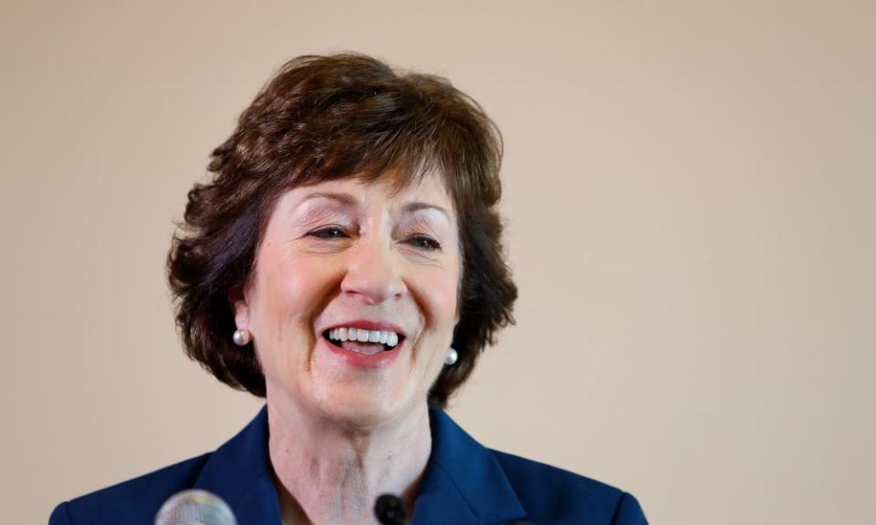 Senator Susan Collins: ‘Mitch McConnell is the Senate majority leader. The president needs him.’