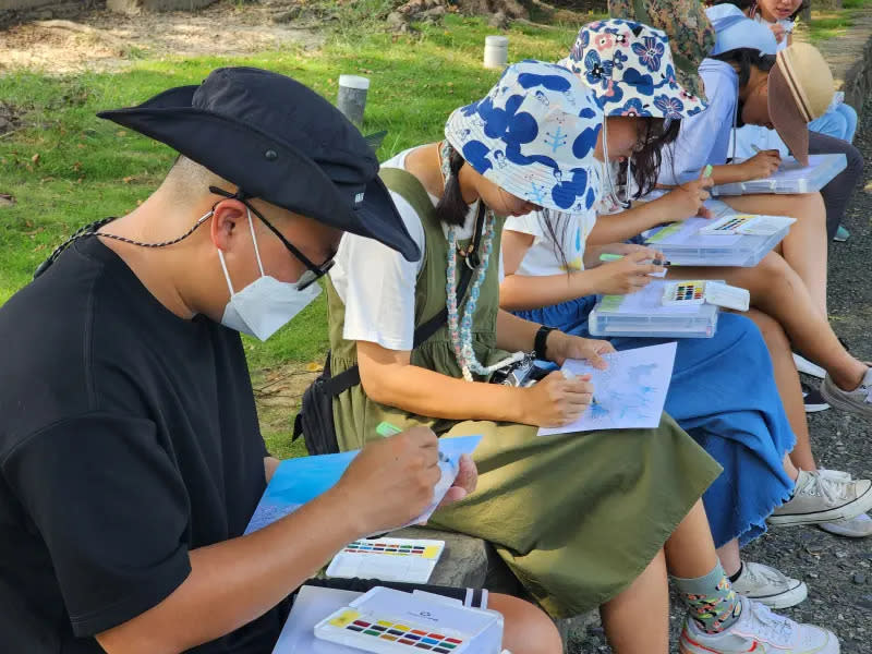 ▲文化局還規劃鹽水月之美術館「日常美術課」等各式活動。（圖／台南市文化局提供）