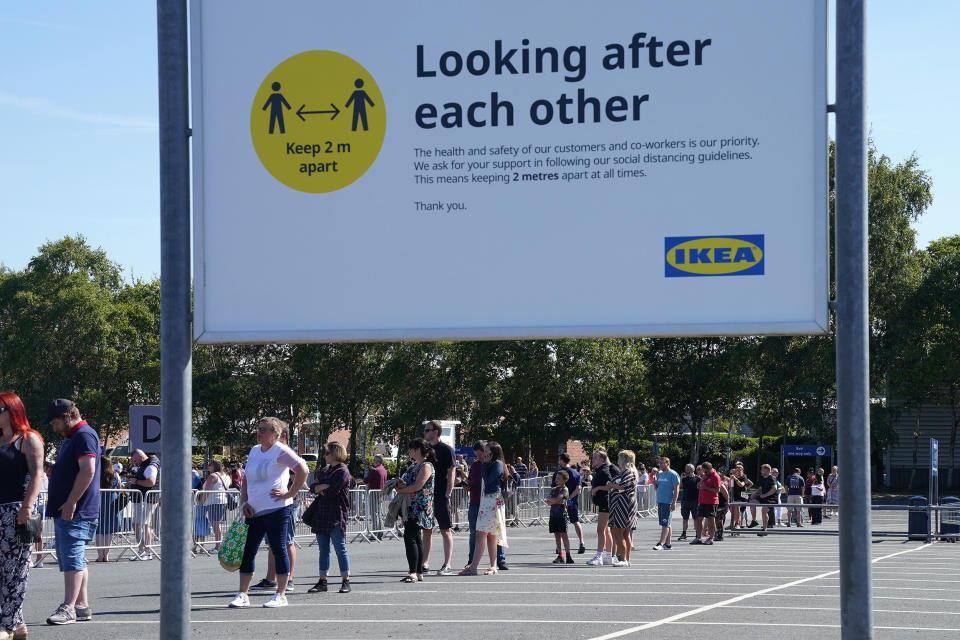 Image: Ikea Reopens Stores In England And Northern Ireland As Coronavirus Lockdown Eases (Christopher Furlong / Getty Images)