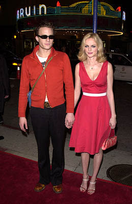 Heath Ledger and Heather Graham at the Westwood premire of 20th Century Fox's Say It Isn't So