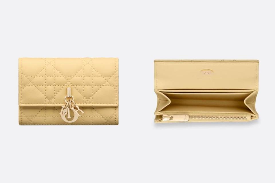 Dior Miss Dior Glycine銀包，NT$17,500圖片來源：Dior官網