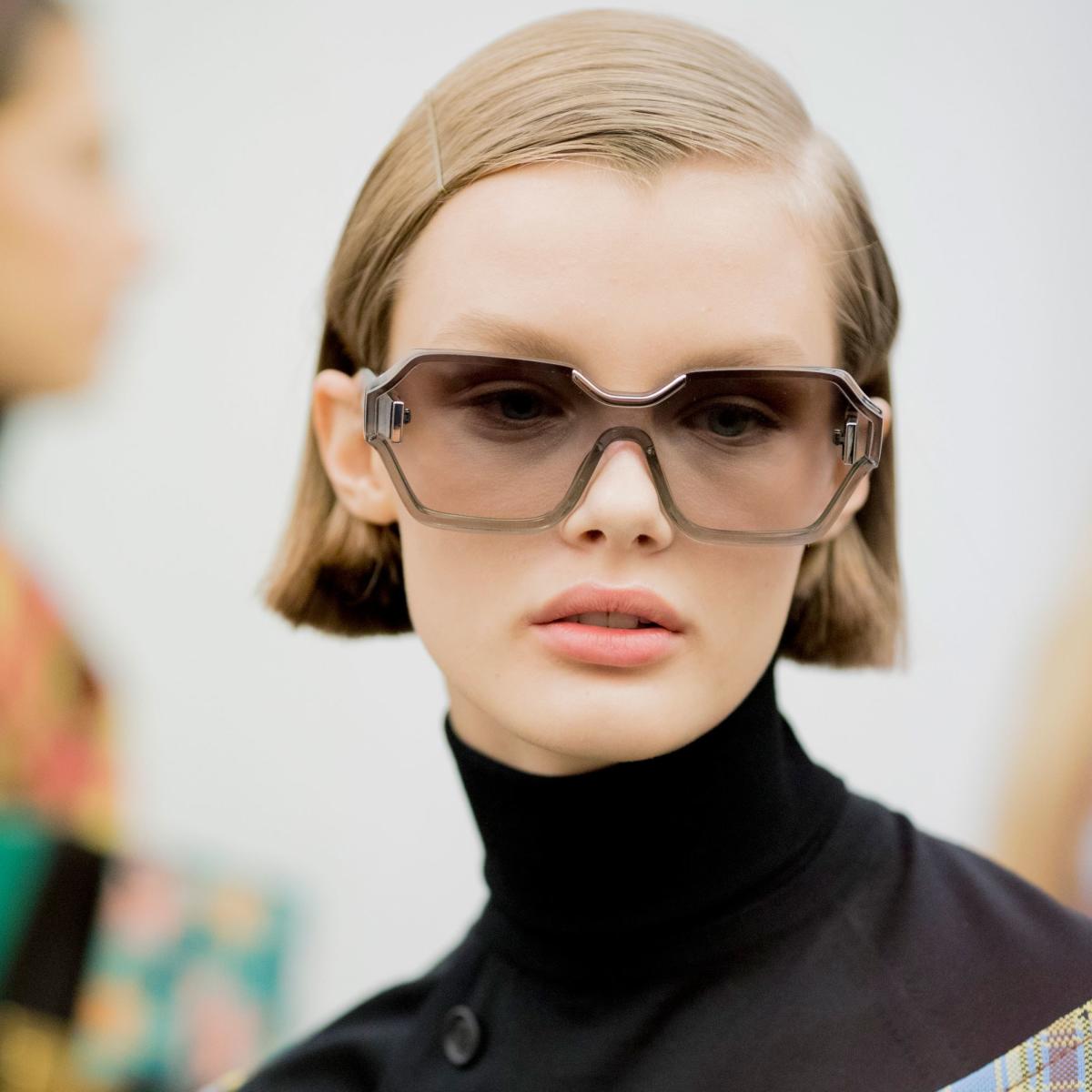 Blunt Bobs! Heavy-Metal Lips! 12 Unforgettable Prada Beauty Statements