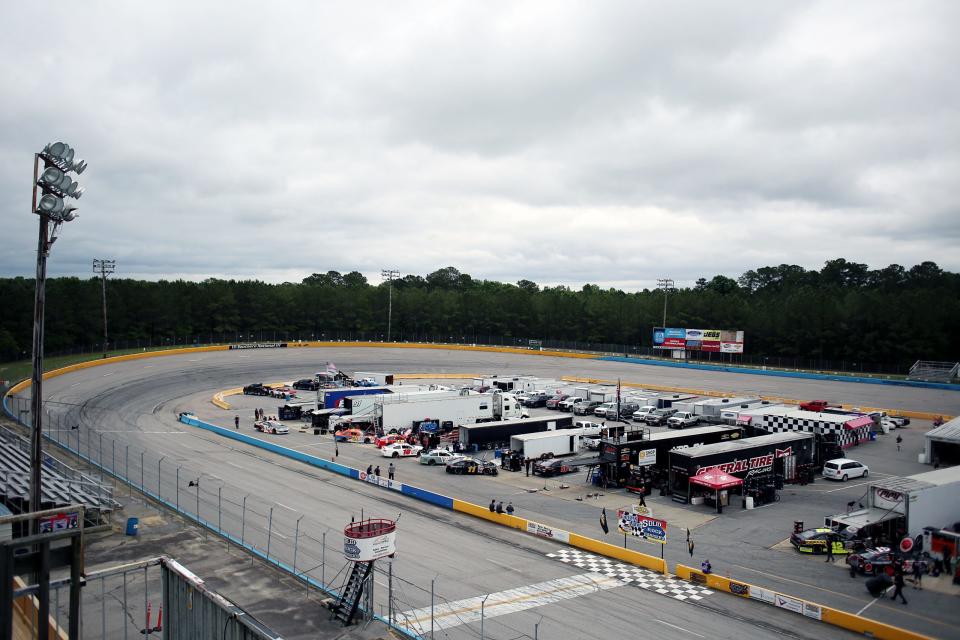 The Southern National Motorsports Park is seen prior to the Southern National 200 for the ARCA Menards Series East, in Lucama, North Carolina on June 12, 2021. (Veasey Conway/ARCA Racing)