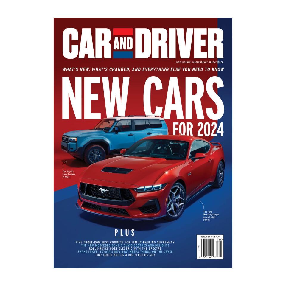 car and driver print magazine