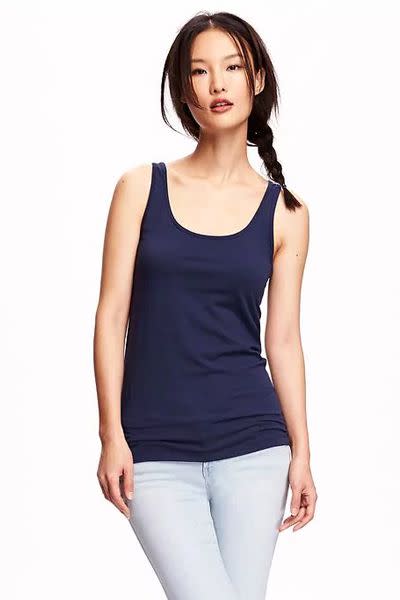 7) First-Layer Fitted Tank for Women