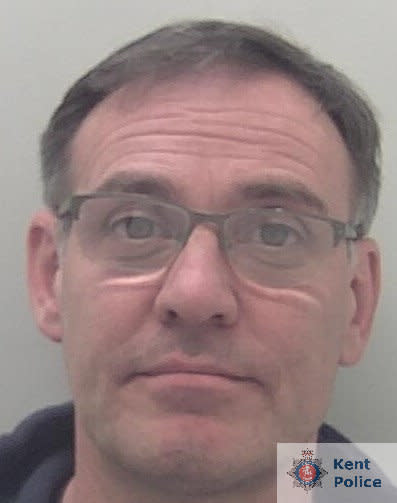 Phillip Brown told police they caught him "red handed". (Kent Police)