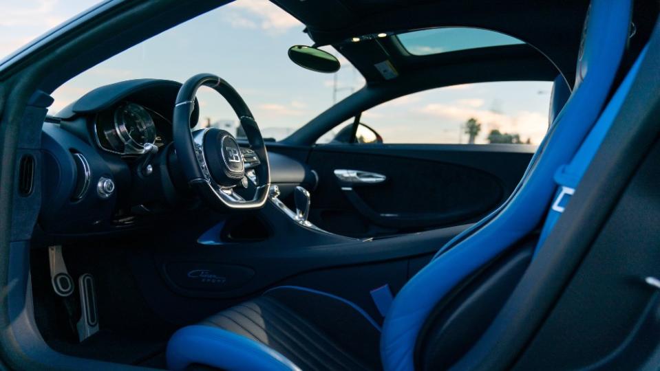 Inside the Chiron Sport 110 Ans - Credit: RM Sotheby's