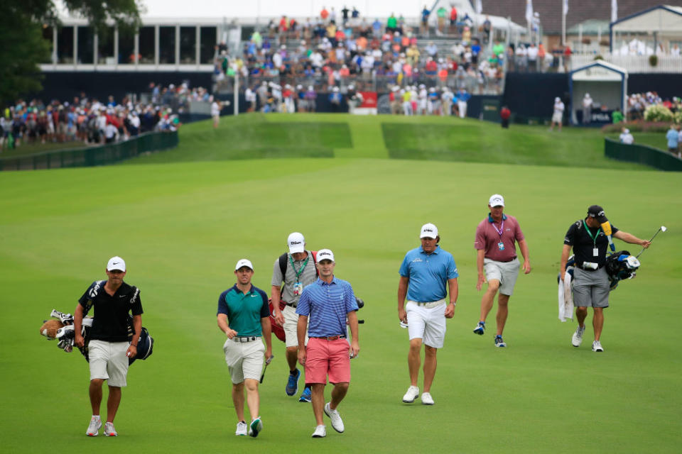 How hot will it get at the PGA Championship? (Getty)