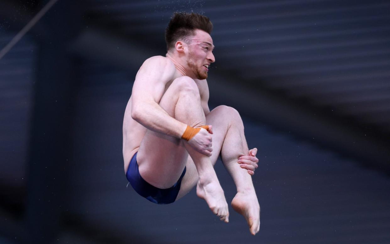 Olympic gold medallist Matty Lee will be competing at the Commonwealths - GETTY IMAGES