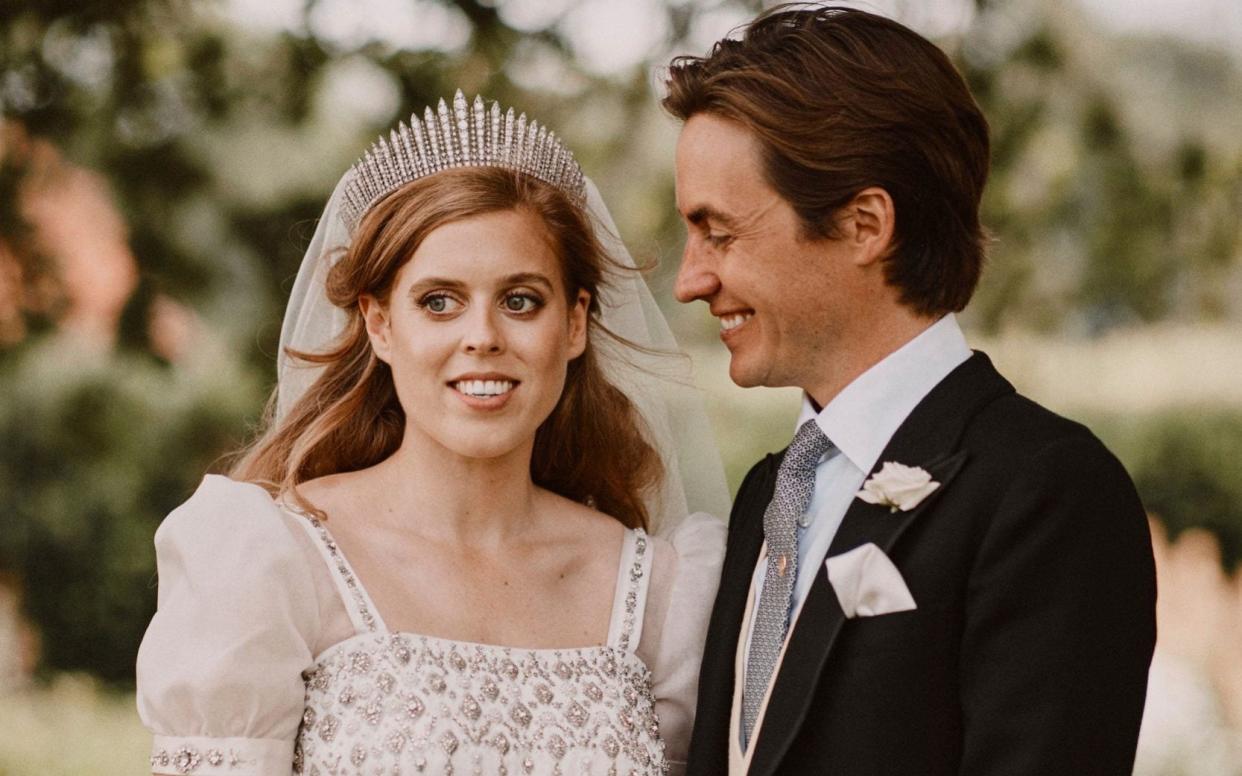 Princess Beatrice and Edoardo Mapelli Mozzi  - AP