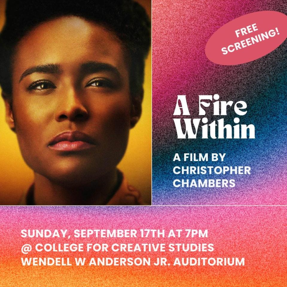 "A Fire Within" is one of three films to be screened at the inaugural Michigan Refugee Film Festival, a free event taking place on Sept. 14, 16 and 17 in Detroit.