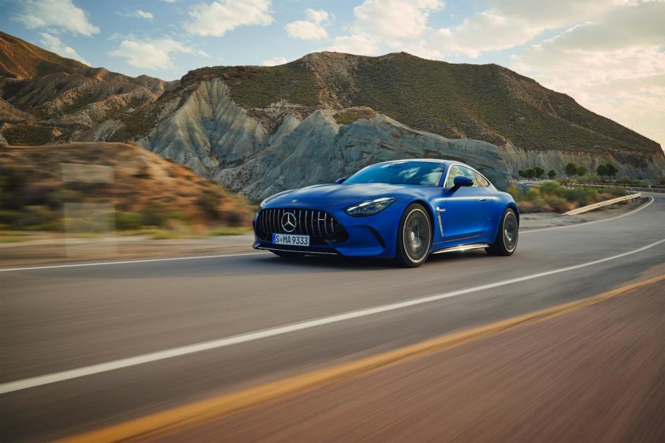 PHOTOS: The new Mercedes-AMG GT.  (Mercedes-Benz)