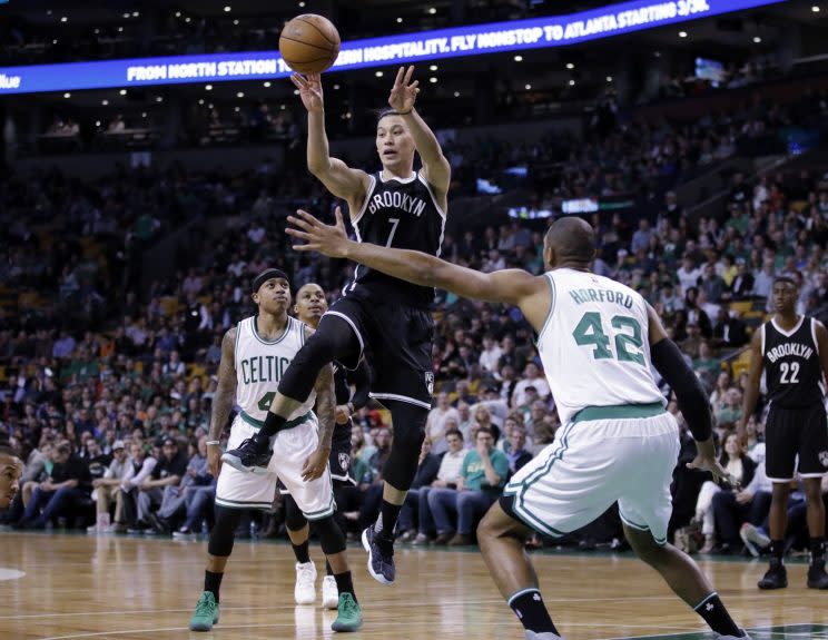 Jeremy Lin was productive when healthy for the Nets. (AP)