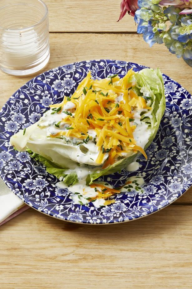Wedge Salad with Buttermilk Dressing