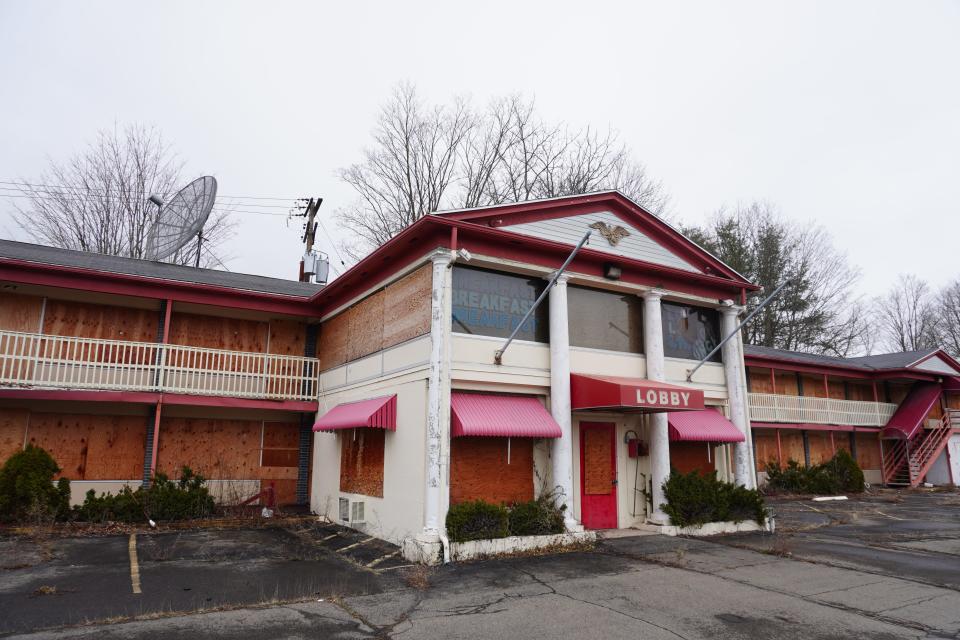 The former Red Carpet Inn in Endicott is scheduled to be demolished.