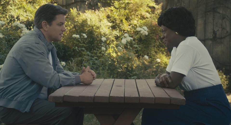 matt damon and viola davis, air