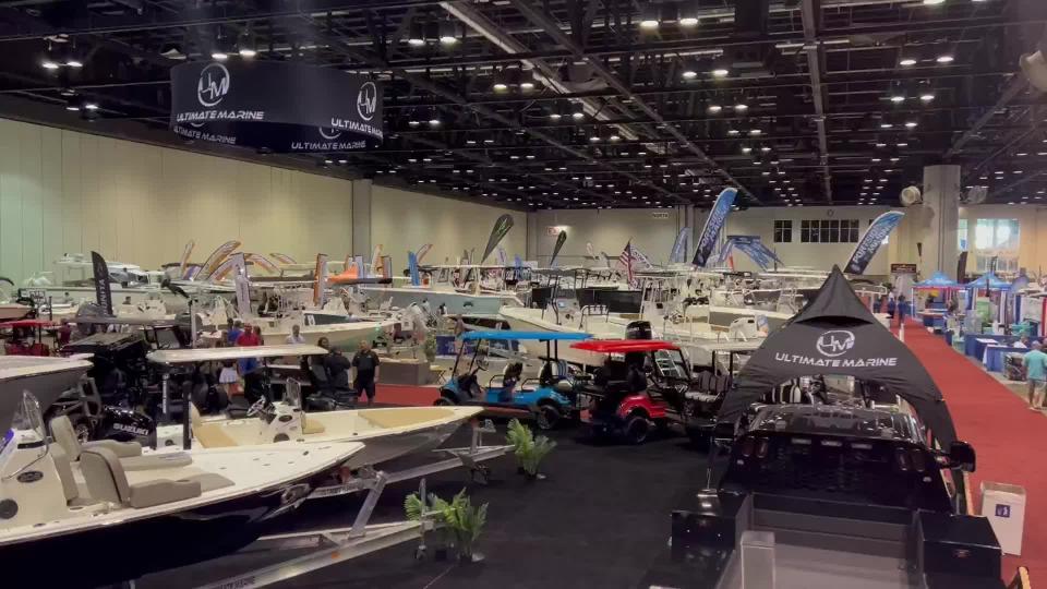 The boat show is this weekend.