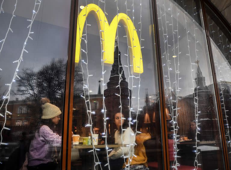 Un local de McDonald's cerca del Kremlin