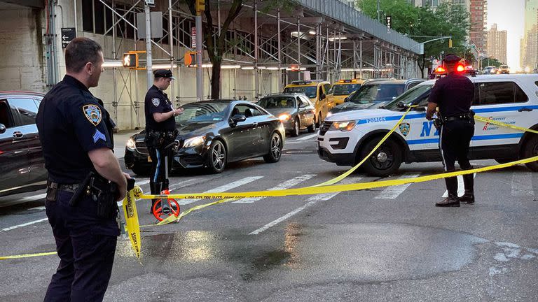 Lisa Banes fue atropellada el 4 de junio en el Upper West Side, cerca del Lincoln Center, en Nueva York (Gentileza: Times News Express/)