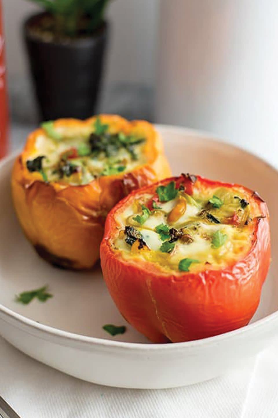 Easy Egg-Stuffed Peppers