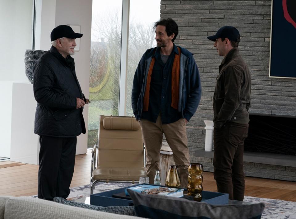 Adrien Brody, Jeremy Strong, Brian Cox, Succession