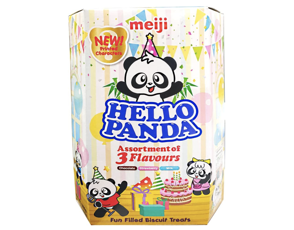 Meiji Hello Panda Biscuit, Assorted (Photo: Amazon)
