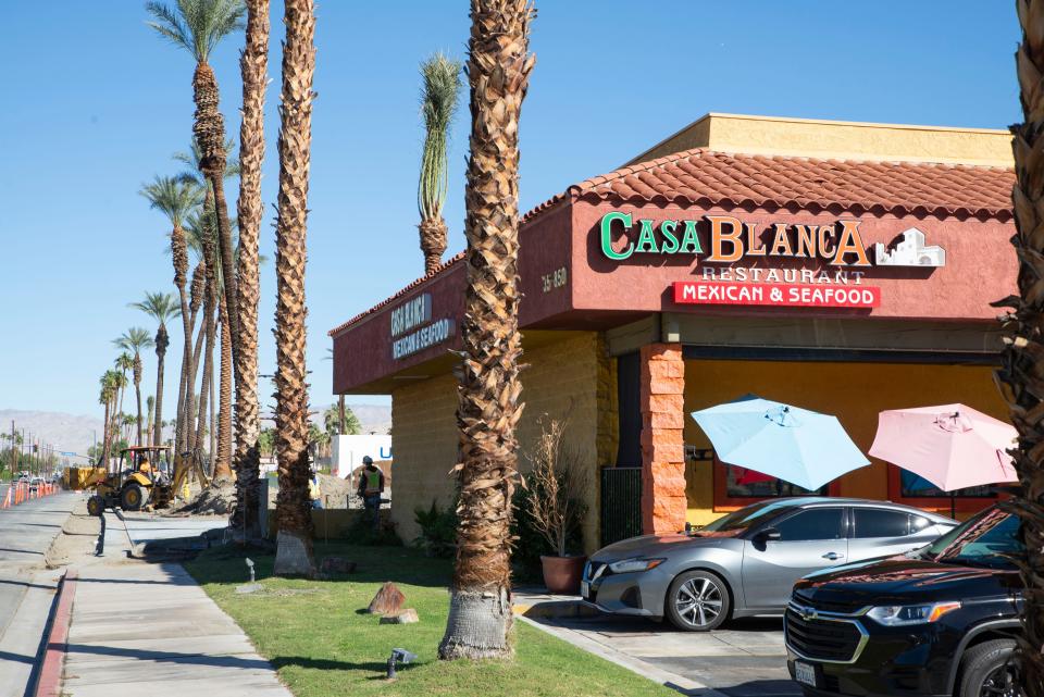 The Casa Blanca Restaurant on Date Palm Drive in Cathedral City