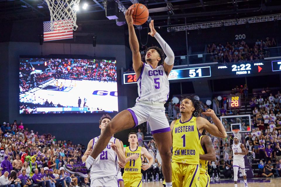 Grand Canyon freshman guard Jalen Blackmon has been impressive in his moments on the court.