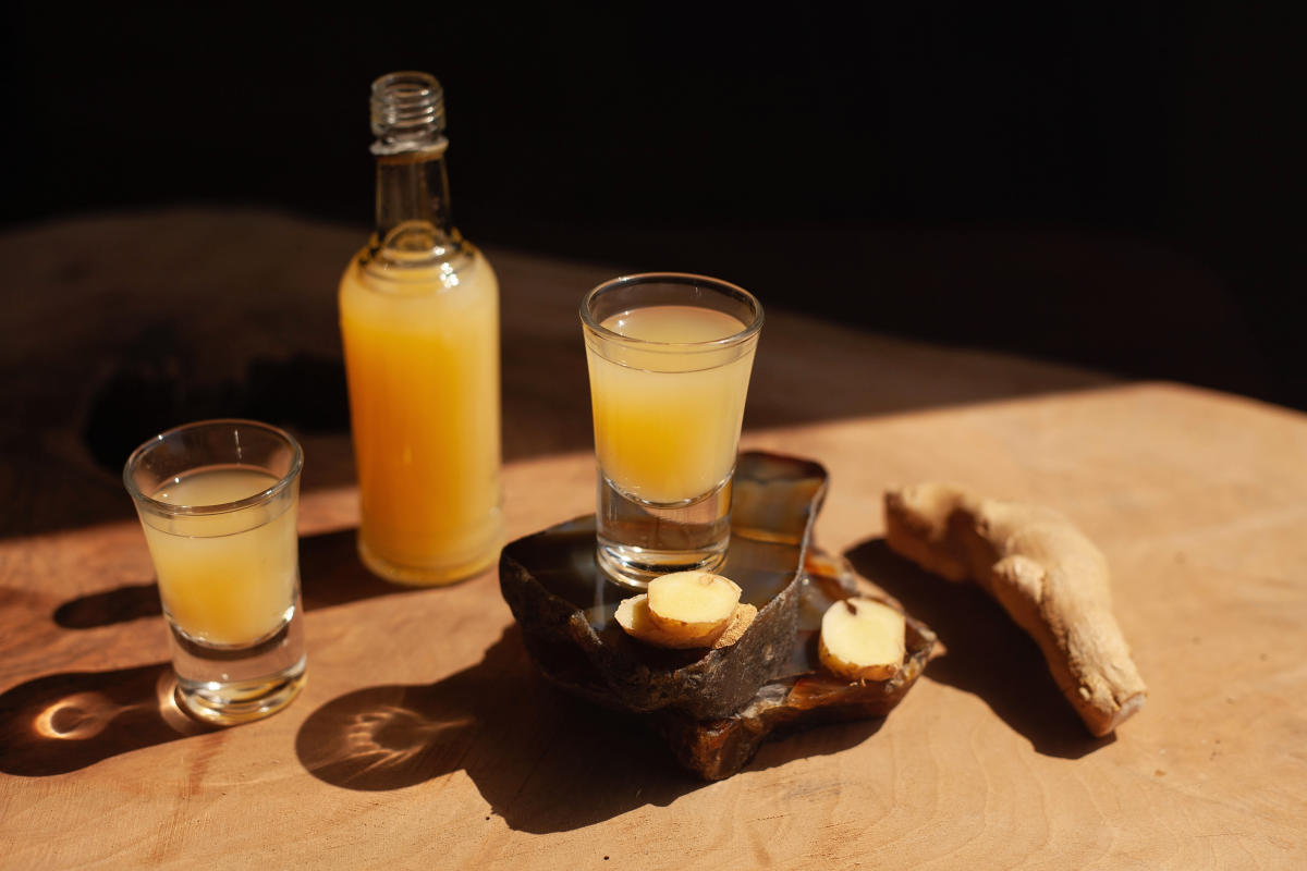 Shot curcuma-gingembre pour 8 personnes - Recettes - Elle à Table