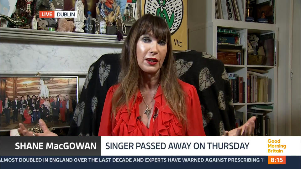 Shane MacGowan's wife Victoria Mary Clarke has worn her heart on her sleeve while detailing her grief of losing her husband.