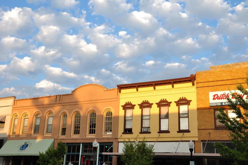 <p>Though it's technically the sixth largest city in Kansas, downtown Lawrence has such a quaint feel that it had to be included in this list. No visit is complete without a stop to the <a href="http://www.mrsmass.com/2012/02/26/antique-mall/" rel="nofollow noopener" target="_blank" data-ylk="slk:Antique Mall;elm:context_link;itc:0;sec:content-canvas" class="link ">Antique Mall</a> on Mass Street, where you can spend an entire day wandering among the treasures.</p>